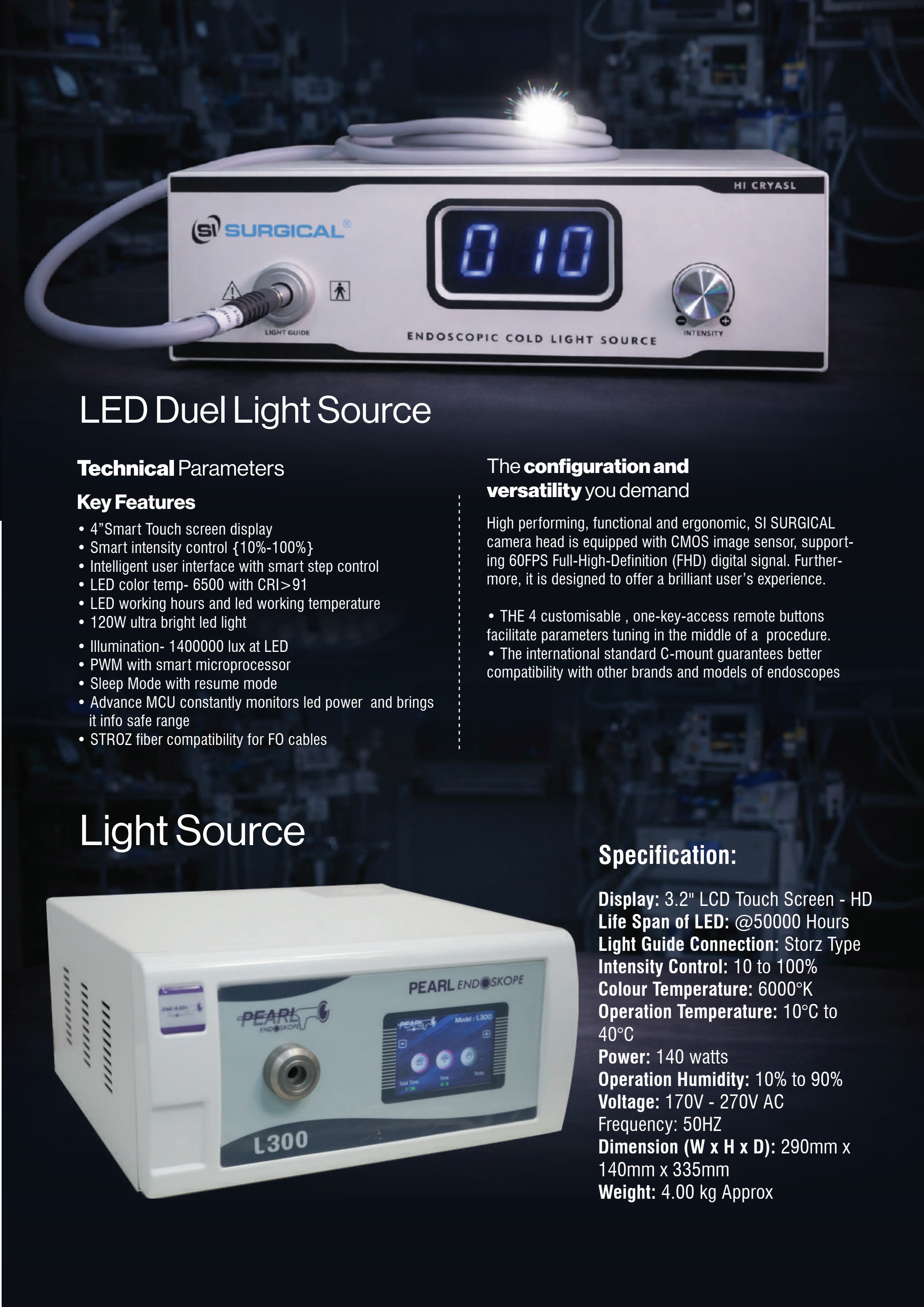 LED Dual Light Source