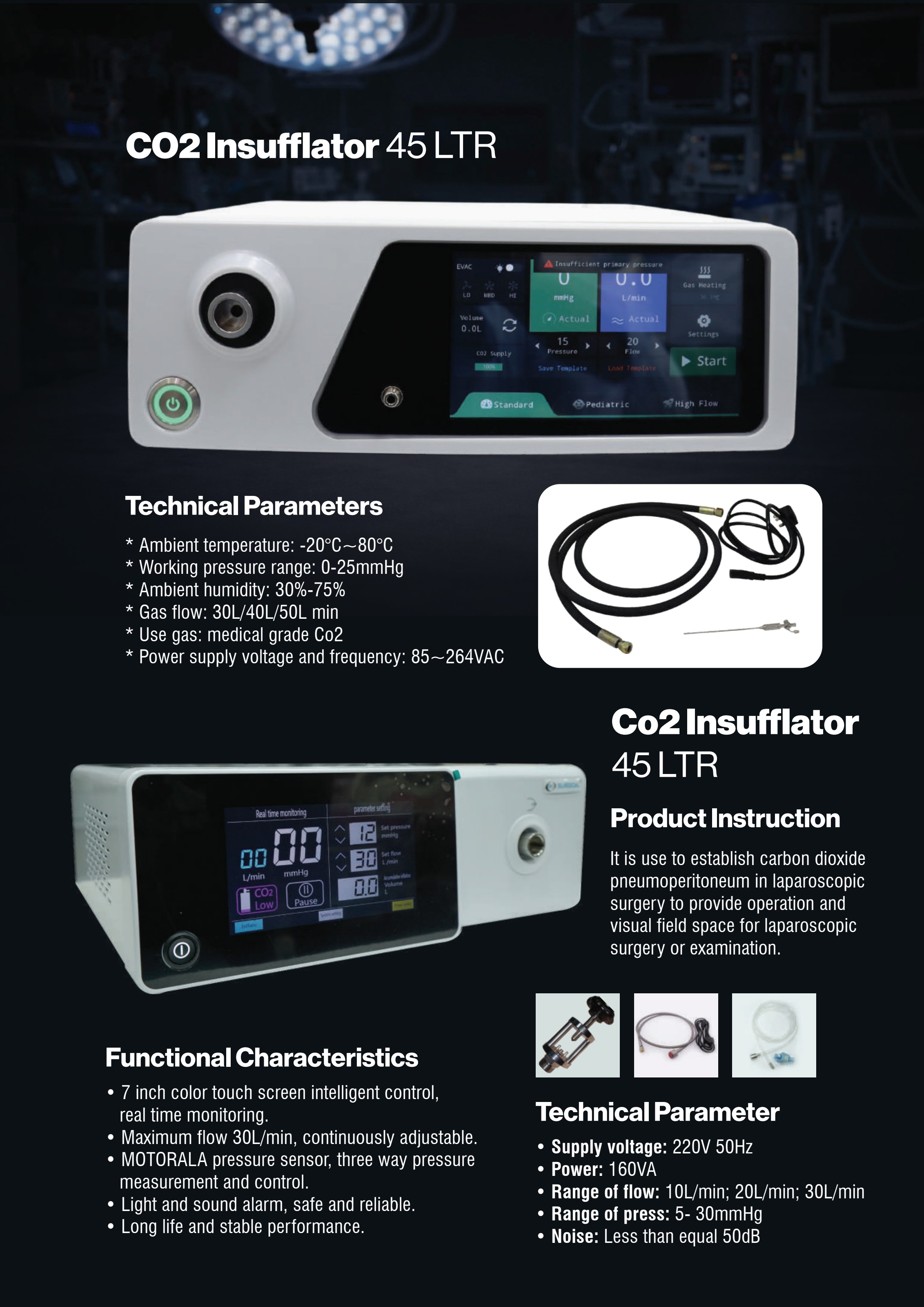 CO2 Insufflator 45 L