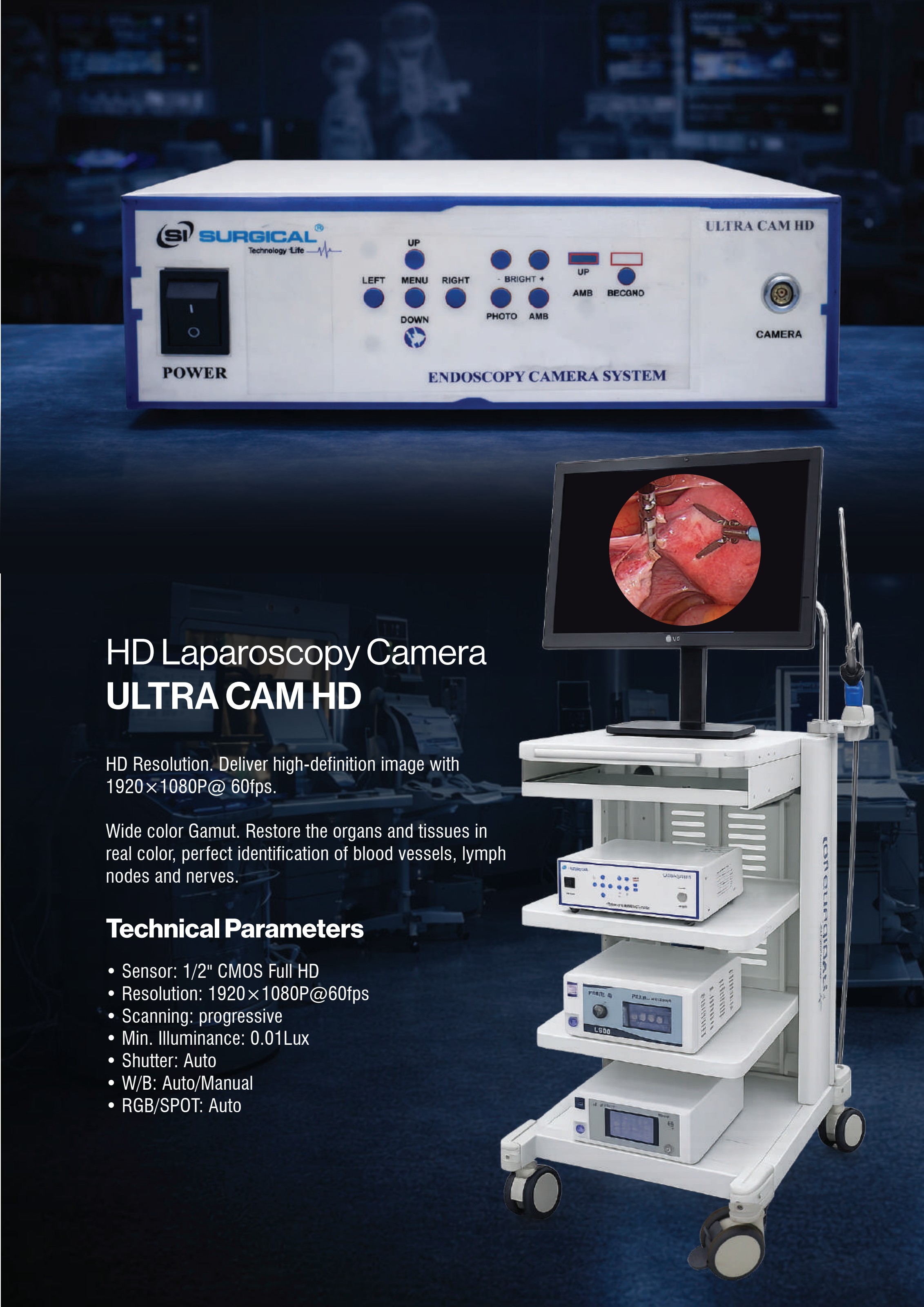 ULTRA CAM HD Laparoscopy Camera